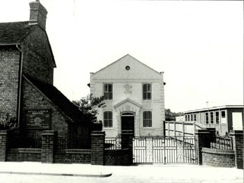 Wootton Baptist church and manse in the late 20th century [Z155/150]